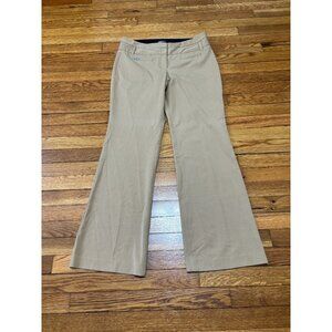 Express Womens Editor Bootcut Dress Pants Size 8 Camel Tan Stretch Trousers